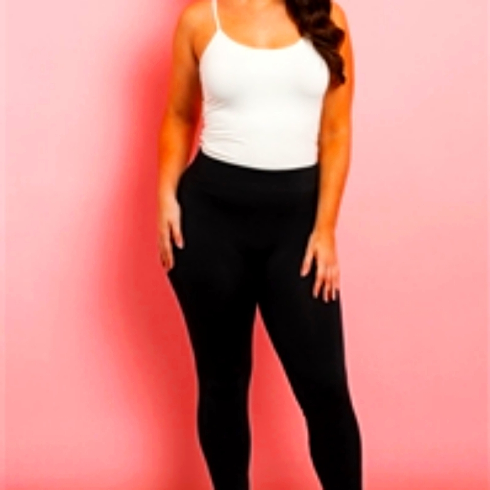 Plus Size Black Leggings